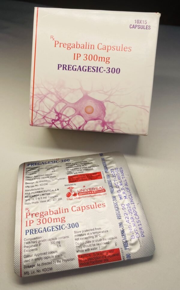 Pregabalin Capsules IP 300mg Pregagesic - Image 2